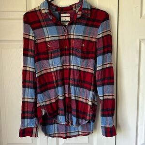 AE Flannel Blue/Red